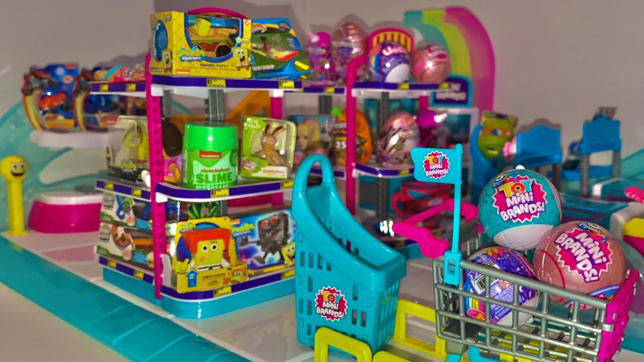 5 Surprise Toy Mini Brands Series1 Mini Toy Store with 5 Mystery Toy Mini  Brands Playset by ZURU 