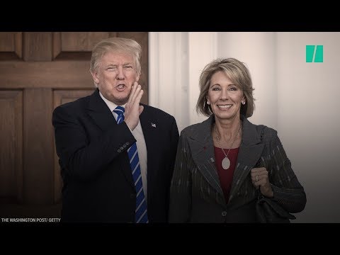 Betsy DeVos Says Title IX Fails Accusers & The Accused