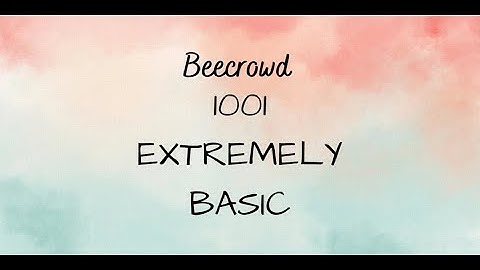 Beecrowd 1001 (Extremely Basic) Problem Solution in C  for beginners || Bangla || Miss Algorithm