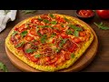 Schnell, leicht &amp; mega lecker 🤤 | Zucchini-Pizza Rezept 🍕
