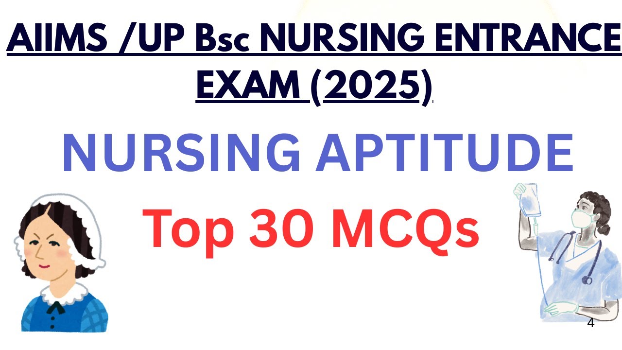 Bsc Nursing Entrance Exam 2025 Nursing Aptitude Questions For Bsc ...