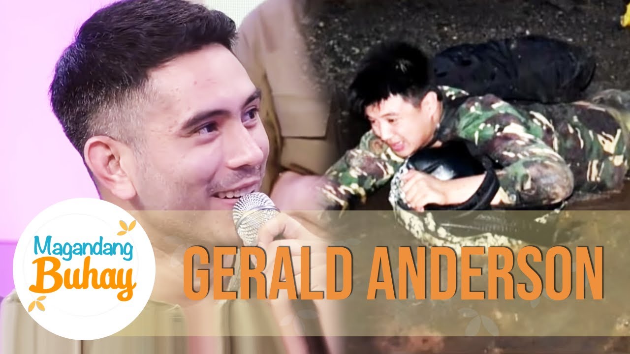 Gerald opens up about their training for A Soldier's Heart | Magandang Buhay