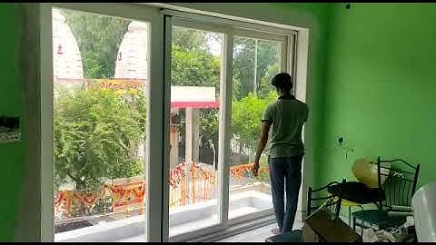 uPVC 3 Track Sliding Door