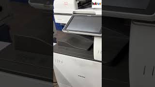 Share a short video showcasing our printing test process for the Ricoh MP 3554 series drum unit.