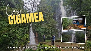 CURUG DENGAN AKSES PALING MUDAH || INFO WISATA CURUG CIGAMEA, BISA GLAMPING DI PINGGIR SUNGAI ‼️