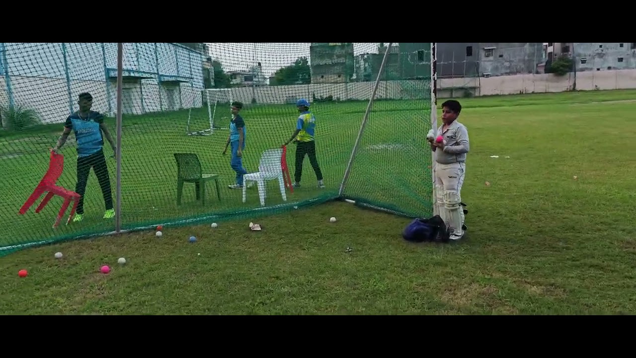 pool shot practice on Samar cricket club
