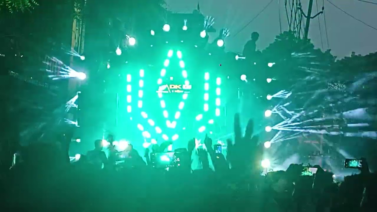 Dk dj baliaa night rod so mahaveeri jhanda ballia 