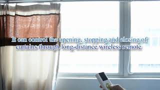 YET858PC-WIFI intelligent electric curtain controller wifi controller operating video. screenshot 3