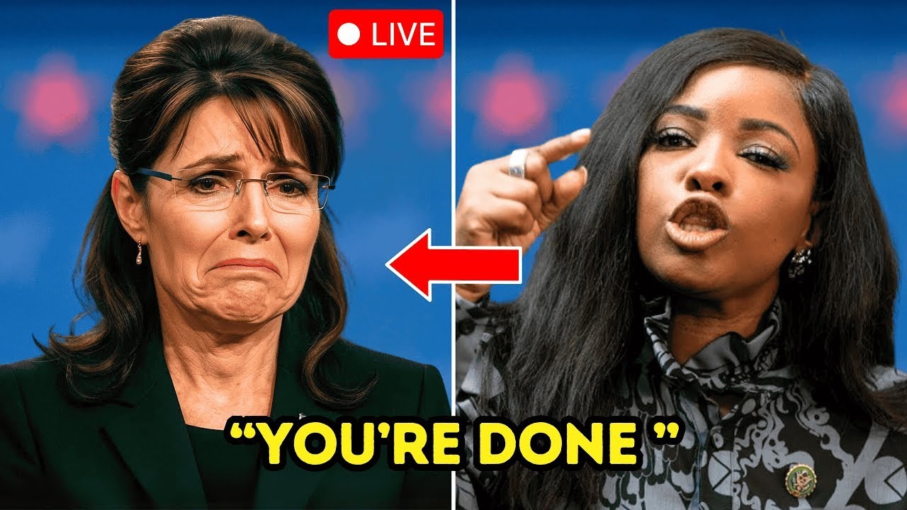 Jasmine Crockett OBLITERATES Sarah Palin on Live TV — One Sentence ENDS Her Legacy in Seconds!