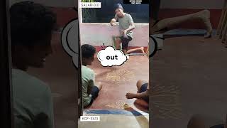 bend knee cricket/ sitting cricket🏏.. in parking area..# test match #testcricket
