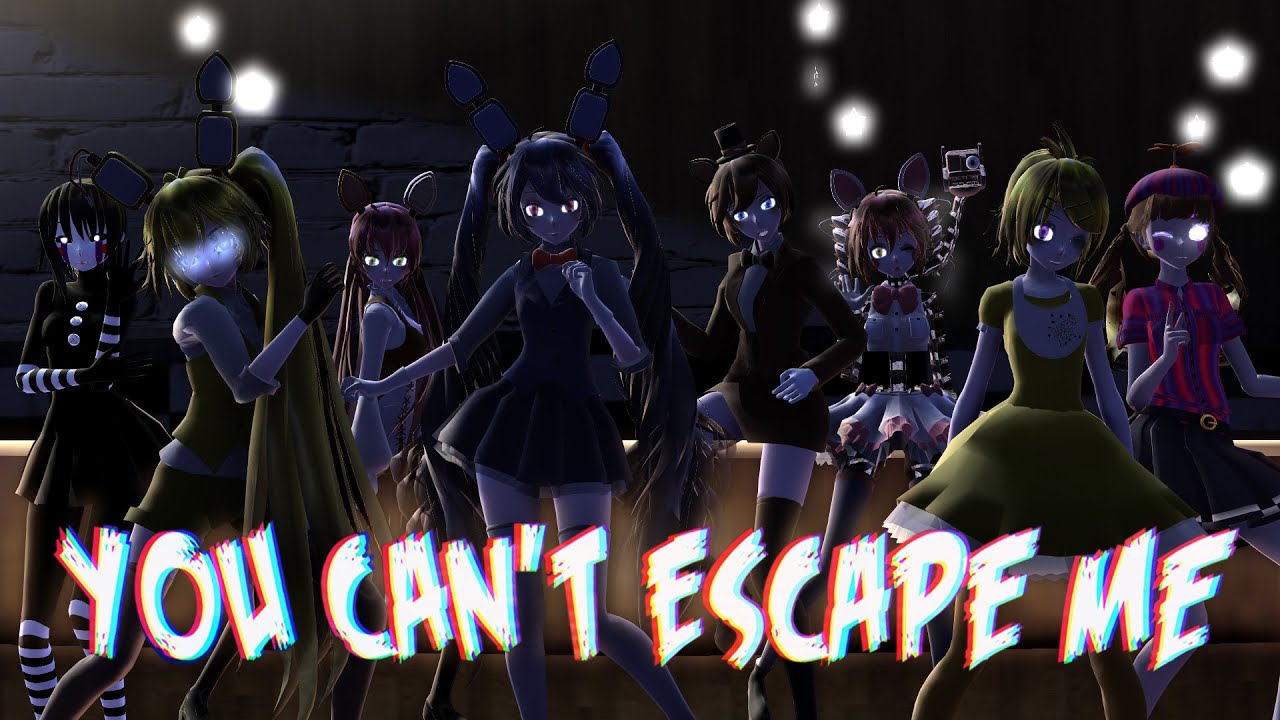 MMD Five Nights At Meiko's - You Can't Escape Me (Dance Mode)