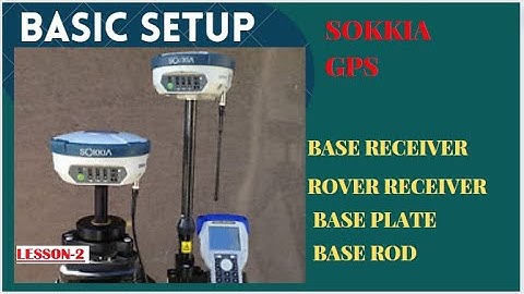 Basic setup of sokkia gps grx2