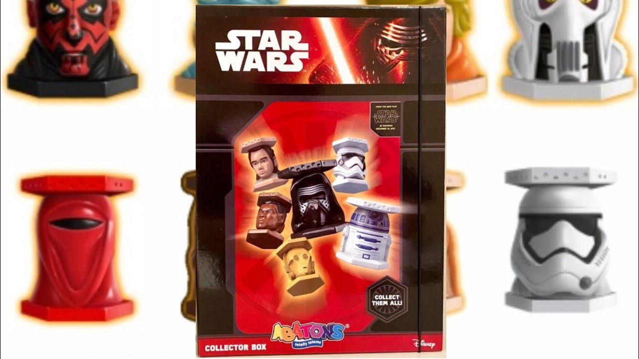 STAR WARS ABATONS BOX COLLECTOR PANINI 2015 