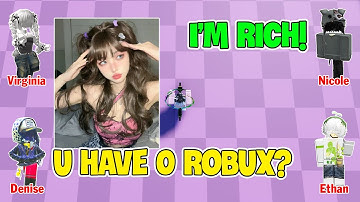TEXT To Speech Emoji Groupchat Conversations | People Wont Play With Me If I Dont Have Robux
