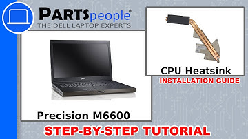 Dell Precision M6600 CPU Heatsink How-To Video Tutorial