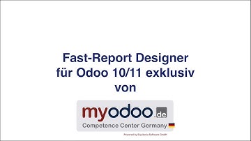 Fast-Reports Integration für Odoo 10/11