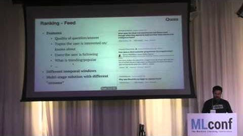 Xavier Amatriain, VP of Engineering, Quora @ MLconf SEA