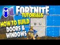 How To Build A Door In Fortnite Xbox