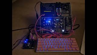 CHIPTUNE LIVECODE DEMO - Dansfing YM2149F, Monome Teletype and I2c2midi mk II (V4.0)