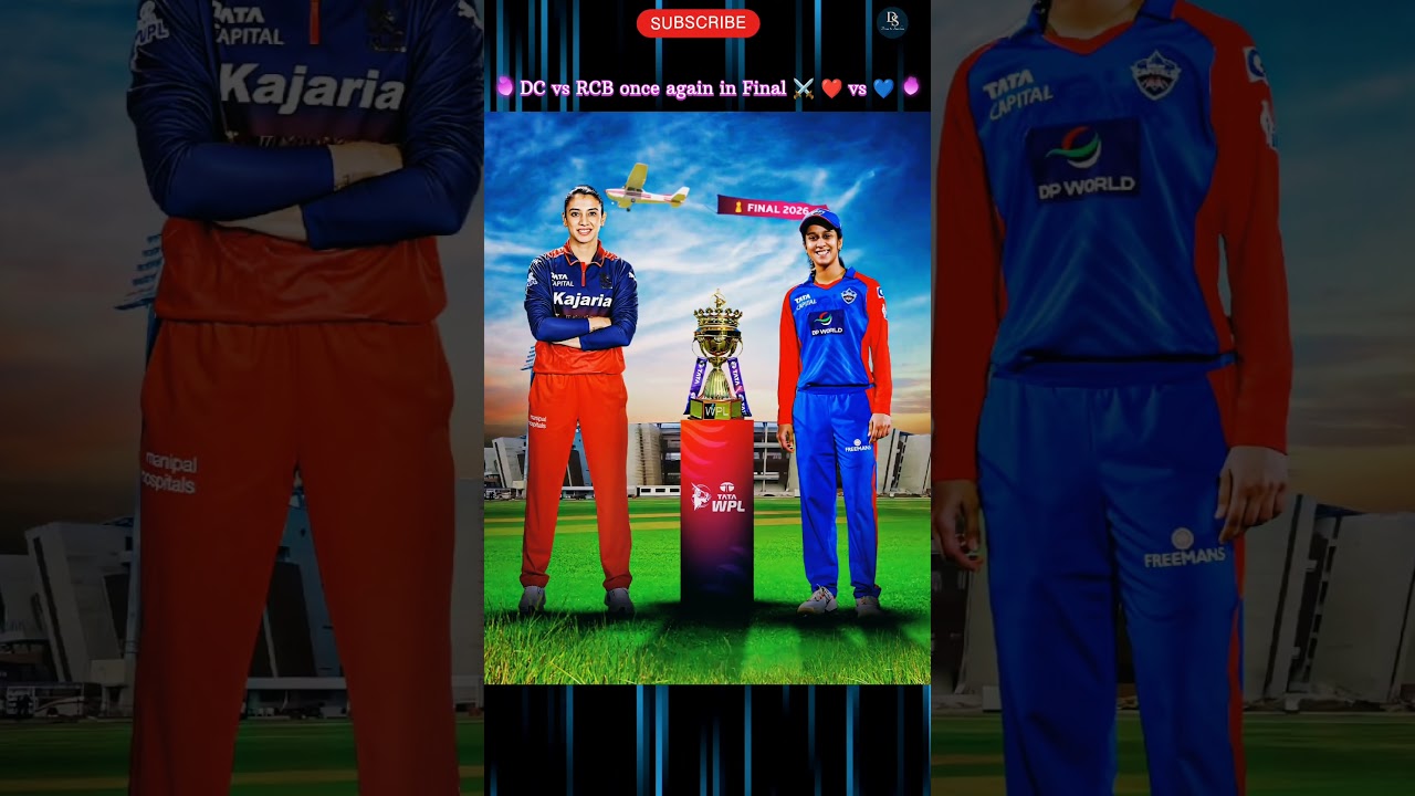 DC vs RCB once again in Final ⚔️ ❤️ vs 💙