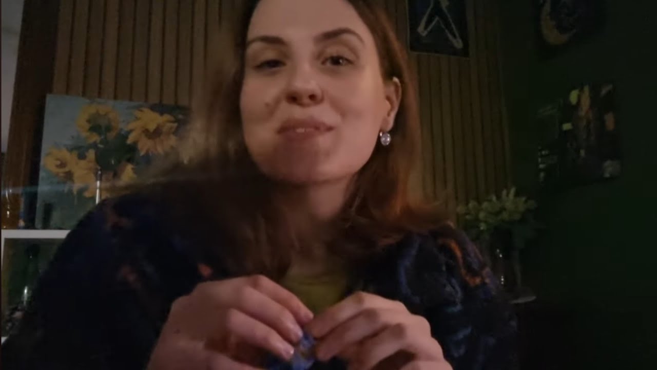 ASMR - Cough Drop/Sick Ramble 🤧🍬