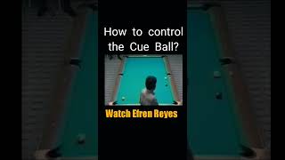 How to control the Cue Ball?  | The Legend | The Magician | GOAT | #efrenreyes  #themagician  #pool