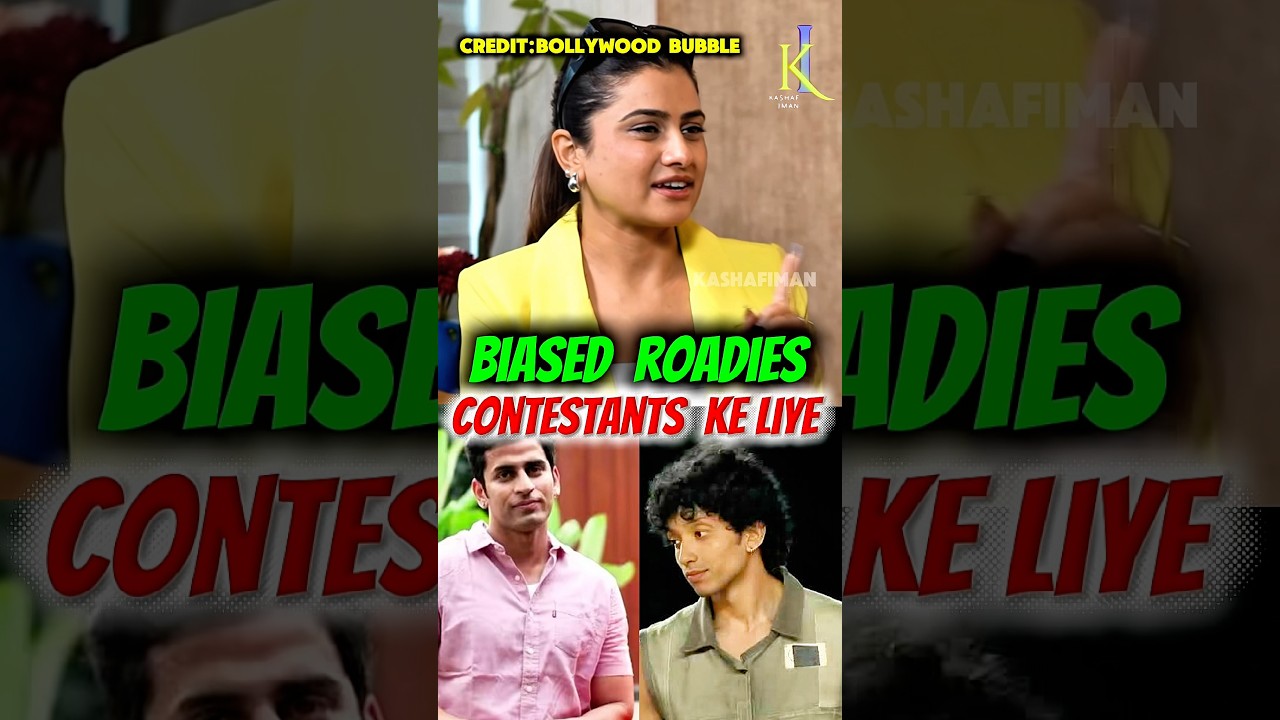 Biased hai roadies contestant walo ke liye 😱🧠📈