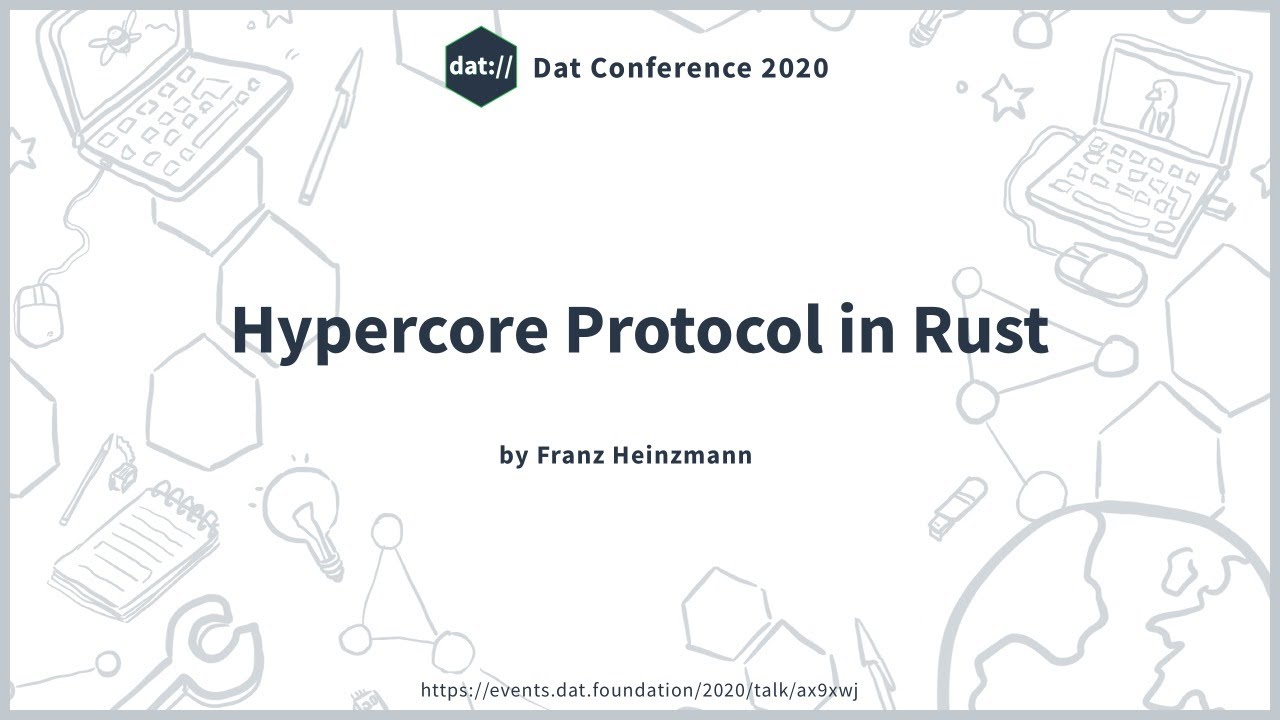 Hypercore Protocol in Rust YouTube