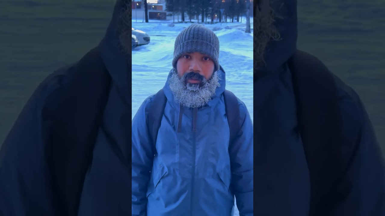 ഇജ്ജാതി തണുപ്പ് 🥶#ytshorts #winter #mallusinfinland #winterlife #winterspecial #freezingweather