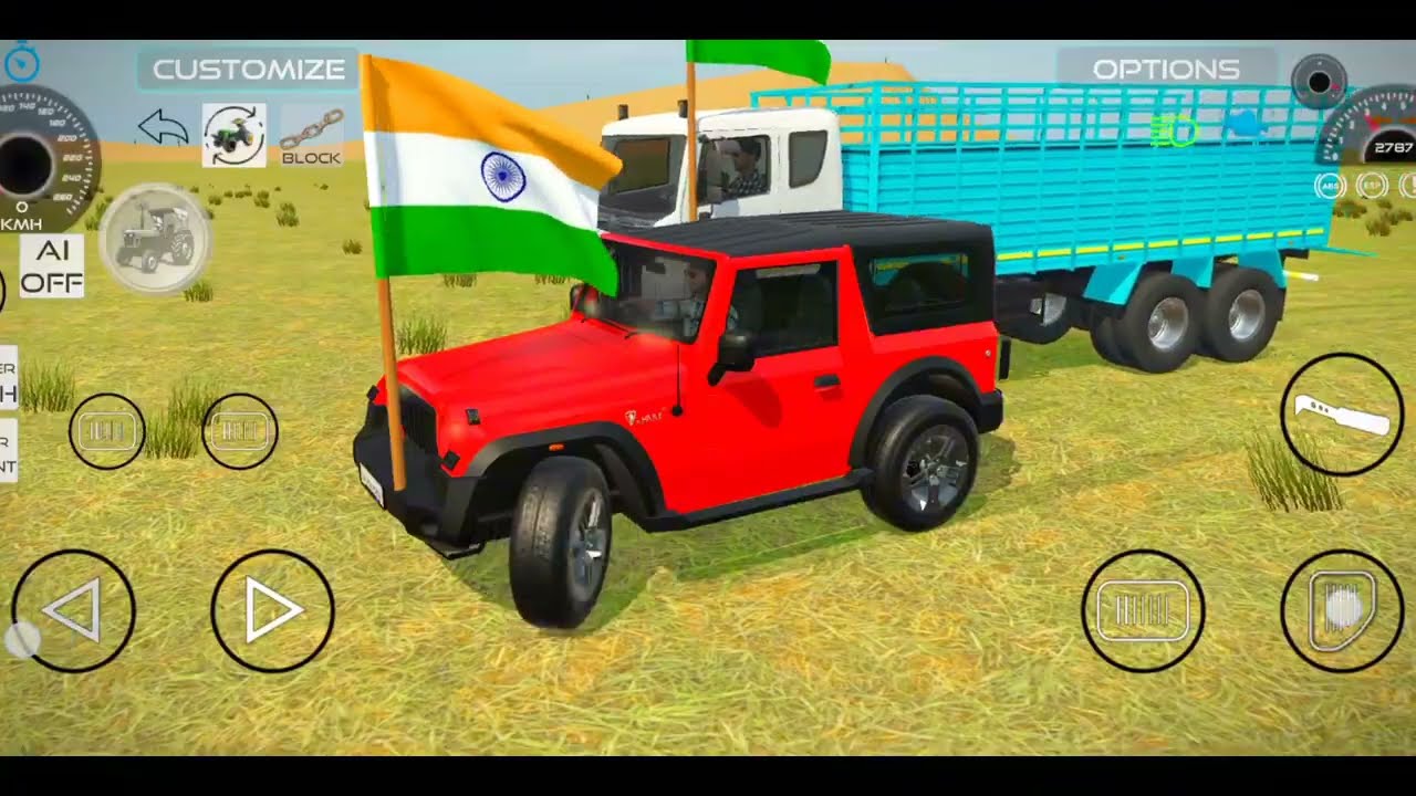 Offroding game video swaraj tractor washing machine jcb cartoon video track jcb cartoon video 📸