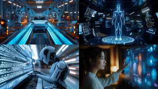 可商用视频素材｜中国科技创新AI人工智能发展未来产业#科技 #科技创新 #人工智能 #科技发展