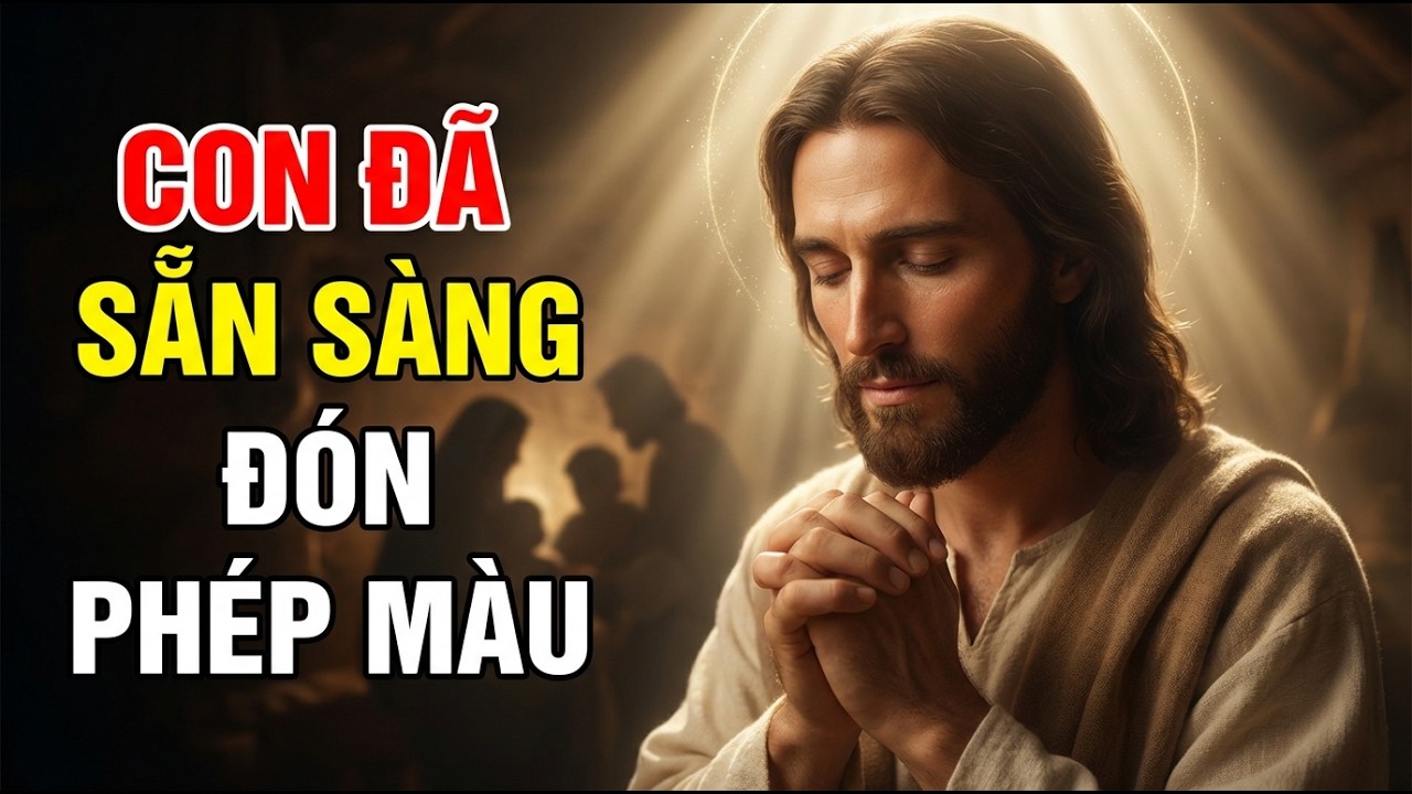 🔴 THÔNG ĐIỆP TỪ CHÚA | TRONG 48 GIỜ TỚI CHA SẼ MỞ RA PHÉP MÀU CHO CON