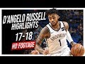 Nets PG D'Angelo Russell 2017-2018 Season Highlights ᴴᴰ