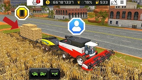 Making straw bales with multiplayer in Fs18 Gameplay 