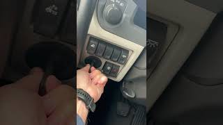 Peterbilt truck electrical glitch reset by cycling ignition key