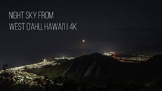 Sunset and Moonset Time-lapse from West O'ahu, Hawaii 4K 5/10/24