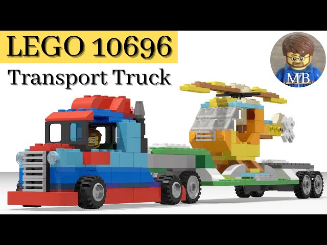 Lego Classic 10696 Building ideas - Camper - DIY instruction