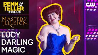 Magician Lucy Darling Performs Magic Tricks on Masters of Illusion and Penn & Teller: Fool Us The CW