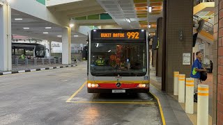 Tower Transit SG Mercedes-Benz O530 Citaro (Batch 3) SG1691L on Service 992 at Bukit Batok Int