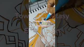 Asuka Anime Painting - Acrylic Tutorial & Tips For Beginners Anime