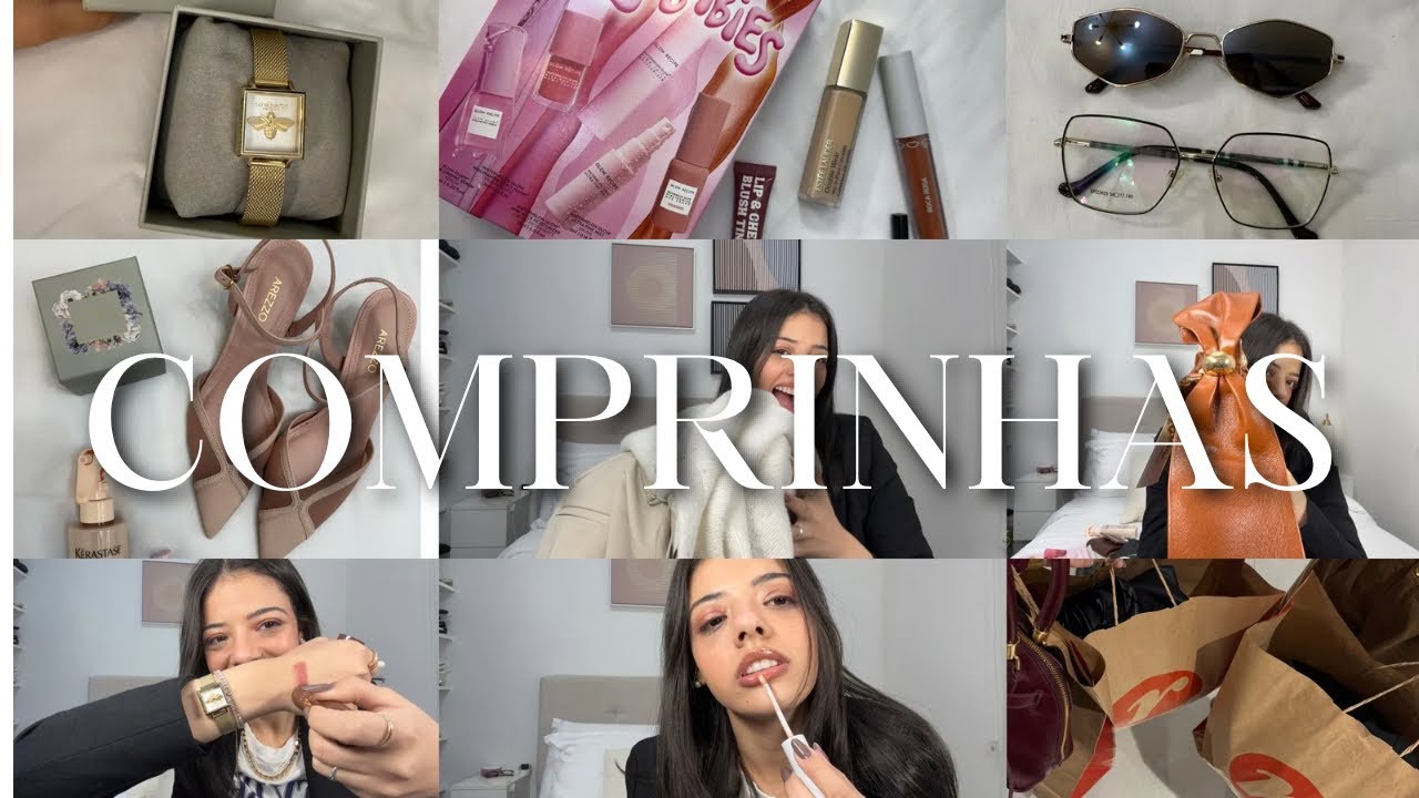 COMPRINHAS E RECEBIDOS DO MÊS! AREZZO+ RENNER+ C&A + SEPHORA E MUITO MAIS