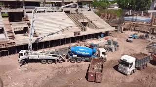 Construcción del Estadio Movistar Arena