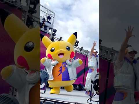 DJピカチュウの可愛すぎるダンス⚡️ポケモン アンストッパブル ハロウィーン パーティ⚡️ #ポケモン #usjハロウィン #ユニバ #ピカチュウ
