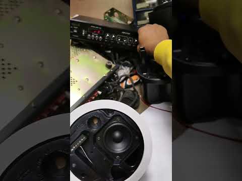 سماعات سقفيه  بعد التعديل من سلكي الي لاسلكي