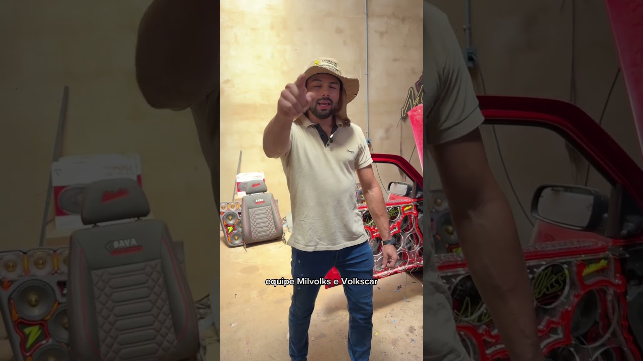 Saveiro montada na Loja Milvolks