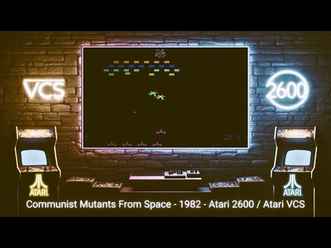 Communist Mutants from Space - 1982 - Atari 2600 ( Atari VCS )