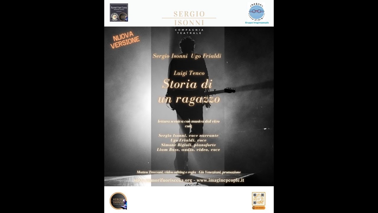 Promo Luigi Tenco storia di un ragazzo Nuova Edizione - YouTube