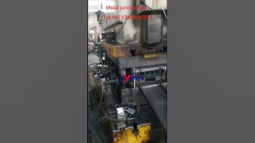 Metal Junction box making machine#modularbox production line