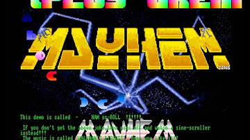Amiga Intro : HAM Scroll / Mayhem (1990)