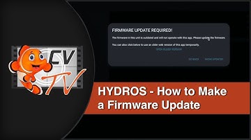 HYDROS - How to do a firmware update
